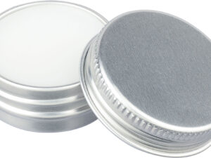 Lip balm in a tin case