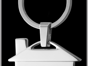 Metal house keyring - Image 4
