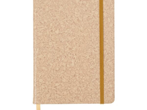 Notebook with cork printed cover (approx. A5)