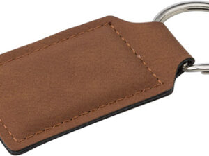 Oblong PU keyring - Image 2