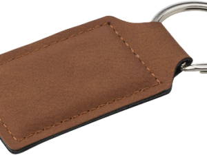 Oblong PU keyring - Image 4