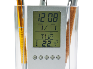 Pen holder with clock - Image 5