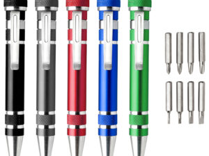 Pen shaped screwdriver set