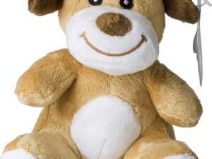 Plush dog, suitable for direct digital print