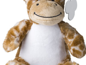 Plush giraffe, suitable for direct digital print