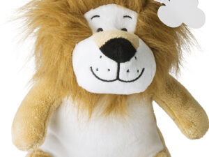 Plush lion, suitable for direct digital print