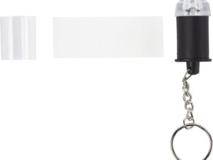 Push button torch keyring
