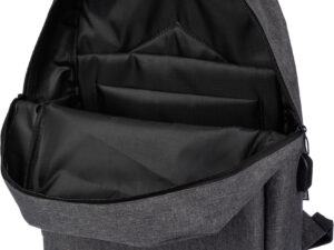 RPET Backpack with USB port - Image 4