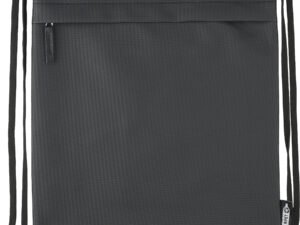 RPET polyester drawstring backpack - Image 3
