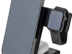 Recycled 3-in-1 magnetic wireless charger - Image 4