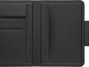 Recycled PU passport holder (Built-in Apple Find My) - Image 3