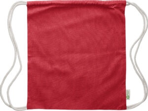 Recycled cotton drawstring bag. (120gsm/3.54oz) - Image 5