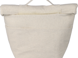 Recycled cotton rolltop cooler bag (220gsm/6.49oz) - Image 5