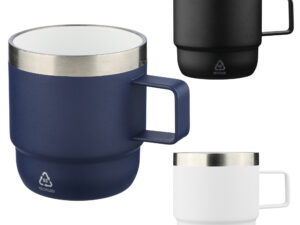 Recycled double walled small mug (180ml)