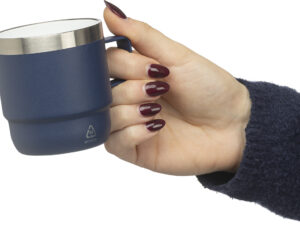 Recycled double walled small mug (180ml) - Image 3