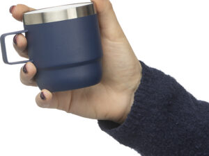 Recycled double walled small mug (180ml) - Image 4