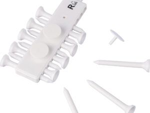 Recycled golf tee set