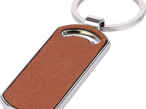 Recycled leather keyring - Image 4