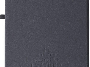 Recycled leather notebook (approx A5) - Image 4