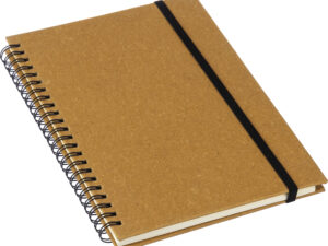 Recycled leather notebook (approx. A5)