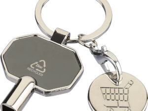 Recycled radiator keychain