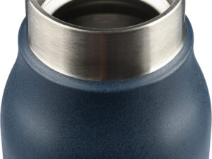 Recycled stainless steel double walled bottle (600 ml) - Image 4