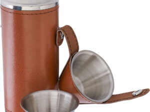 Recycled stainless steel flask (230ml)