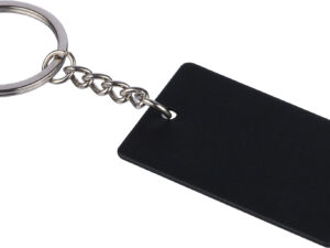 Recycled stainless steel keyring