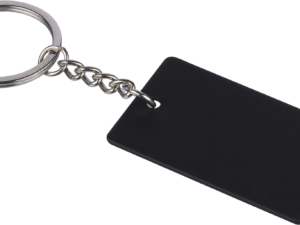 Recycled stainless steel keyring - Image 4