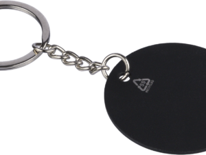 Recycled stainless steel keyring - Image 5
