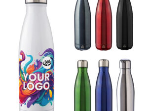 Recycled stainless steel single walled bottle (650ml)