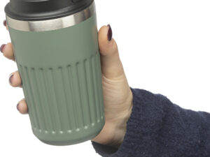 Recycled steel travel mug (400ml) - Image 4