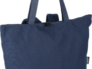 Recycled tote backpack (330gsm/9.73oz) - Image 3