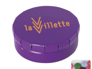 Round click tin with choco's - Image 4