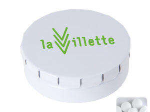 Round click tin with dextrose mints - Image 4