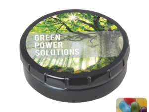 Round click tin with jelly beans - Image 3
