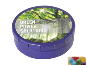 Round click tin with jelly beans - Image 5