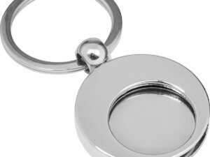 Shopping trolley coin keyring