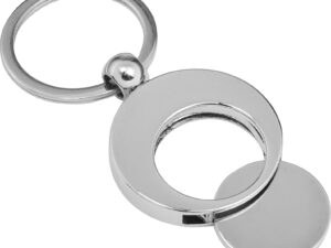 Shopping trolley coin keyring - Image 4