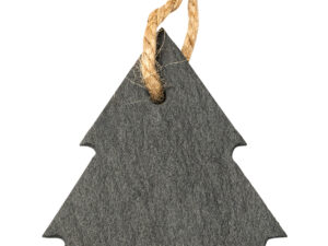 Slate tree ornament