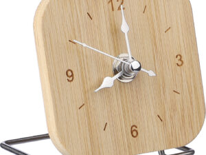 Small bamboo clock