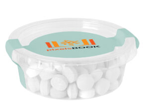 Small eco sweet tub with dextrose mints