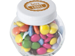 Small glass jar with choco's - Image 3
