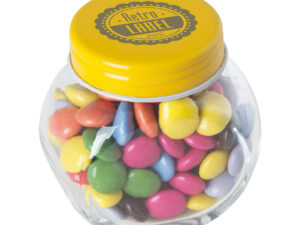 Small glass jar with choco's - Image 4