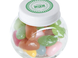 Small glass jar with jelly beans - Image 3