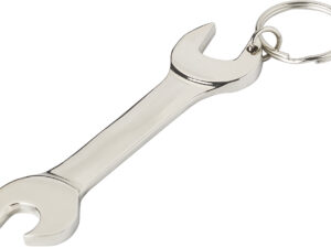 Spanner bottle opener keyring