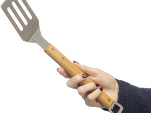 Stainless steel barbecue spatula - Image 3