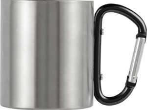 Stainless steel double walled travel mug (185ml) - Image 3