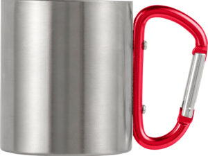 Stainless steel double walled travel mug (185ml) - Image 5