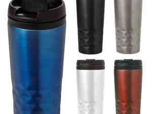 Stainless steel double walled travel mug (300ml)